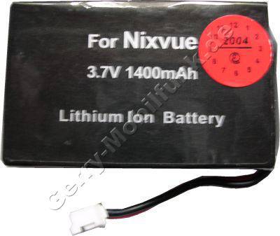 Akku Nixvue DA-ST001A LiIon 3,7V 1400mAh 11,8mm dick ca.37g (Akku vom Markenhersteller, nicht original)