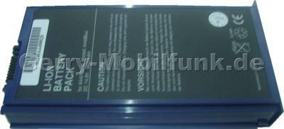Notebook Akku FIC A 20, Li-ion, 14,8 Volt, 3600mAh, blau (154,0 x 81,7 x 19,5 mm ca. 379g) Akku vom Markenhersteller