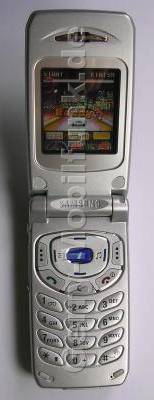 Oberschale original Samsung T400 silber