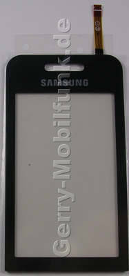 Touchpanel schwarz Samsung GT-S5230 Displayscheibe, Bedienfeld black