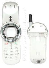 Oberschale Motorola V70 ceramic weiss ohne Akkufachdeckel