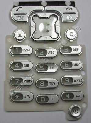 Tastenmatte SonyEricsson Z200 Weiss