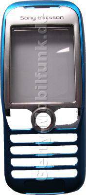 Original Oberschale SonyEricsson K500i cosmetic blue / blau