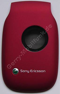 Wechselcover rot SonyEricsson Z200 Oberschale