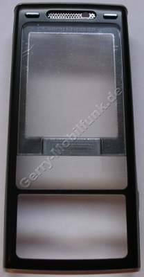 Oberschale schwarz SonyEricsson K800i original Cover, Vorderschale mit Displayscheibe, incl. der Tasten ber dem Display