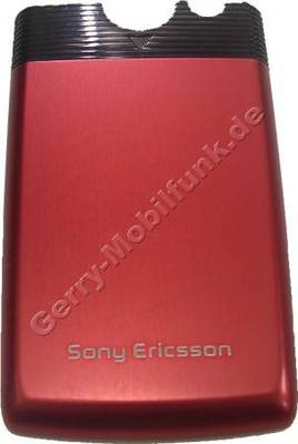 Akkufachdeckel  SonyEricsson T610 red rot