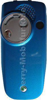 Akkufachdeckel SonyEricsson F500i cosmic blue original  Akku-Cover