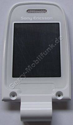 Displayscheibe SonyEricsson Z520i weiss, incl. Cover