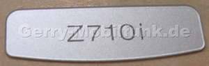 Label Tastatur SonyEricsson Z710i sand Logo