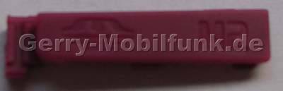 Abdeckung Antennenbuchse pink SonyEricsson Z610i original Blende Antennenanschluß