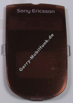 Kleine Displayscheibe kupfer SonyEricsson Z310i, original Scheibe vom Auen Display