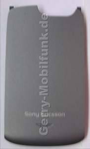 Akkufachdeckel silber SonyEricsson Z1010 original Batteriefachdeckel