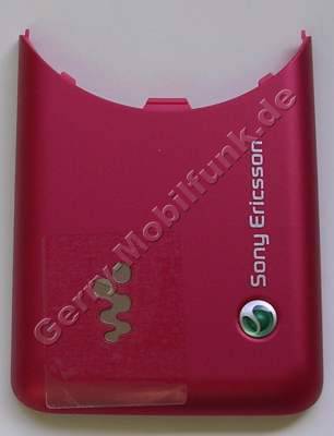 Akkufachdeckel rot SonyEricsson W660i original Cover Batteriefachdeckel