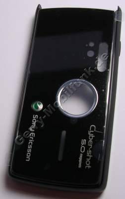 Unterschale schwarz/grn SonyEricsson K850i original Gehusrahmen mit grnem Ring