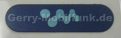 Logolabel blau SonyEricsson W595i Walkman Logo Active blue