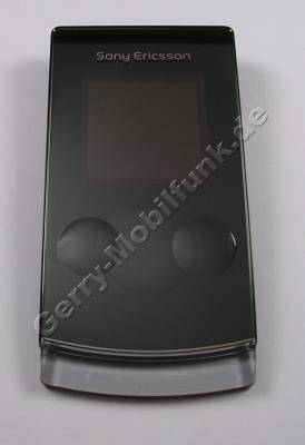 Oberschale schwarz SonyEricsson W980i Cover, Frontcover black