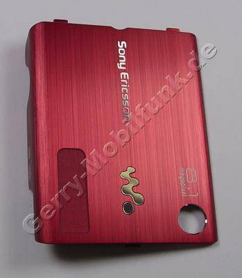 Akkufachdeckel rot SonyEricsson W995i original Batteriefachdeckel red