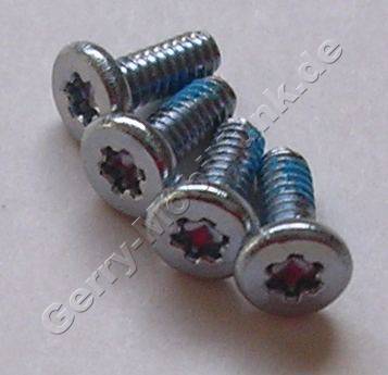 4 Stck Schrauben Nokia 5730 Xpress Music original Schraube 1,4 x 3,4 Torx TX4 plus 