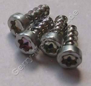 4 Stck Schrauben Nokia Asha 201 1,6x4,5 original Schraubenset Torx IP6 ( TX6 plus  )