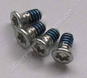 4 Stck Schrauben 1,8 x 3 mm Nokia N95 original Schraubenset vom Slider, Befestigungsschrauben der Oberschale am Schieber Torx  TX5 plus 