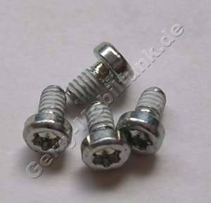 4 Stück Schrauben 1,7 x 3,1 Torx6 Nokia N93i Schrauben vom Displaygehäuse