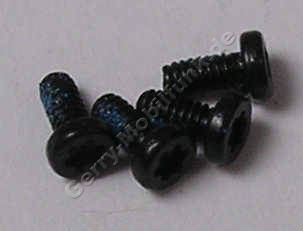 4 Stck Schrauben 1,4x3 mm Nokia N95 8GB original Schraubenset zur Befestigung der Oberschale am Slide Torx TX5 plus  ( IP5 )