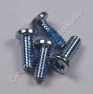 4 Stck Schrauben 1,4 x 3,6  Nokia Asha 306 original Schraubenset Torx TX4 plus  IP4