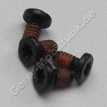 4 Stck Schrauben 1,4 x 2,5  Nokia 6700 Slide original Schraubenset Torx TX4 plus 