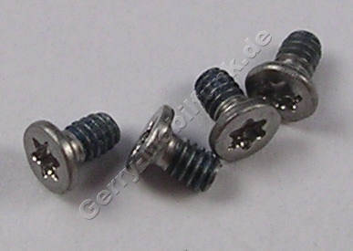 4 Stck Schrauben 1,4 x 2,2 Nokia 5330 XpressMusic MobTV original Schraubenset Torx TX4