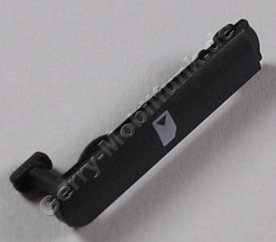 Abdeckung grau Simkarte Nokia N8 original Verschluß vom Simkarten Schacht dark grey