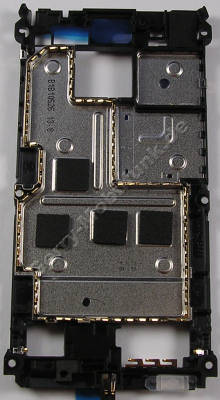 Gehuserahmen Nokia N8 original Trger der Platine, C-Cover incl. Ladebuchse, Feuchtigkeitsindikator, Lautsprecher Dichtung ( Staubschutz Ohrlautsprecher )