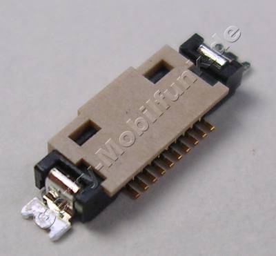 Flachband Konnektor  Nokia 6260 Slide original 10 poliger SMD Konnektor der Platine