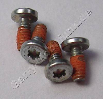 4 Stck Schrauben 1,4 x 3,4 Nokia 6260 Slide original Schraubenset Torx TX4 plus 