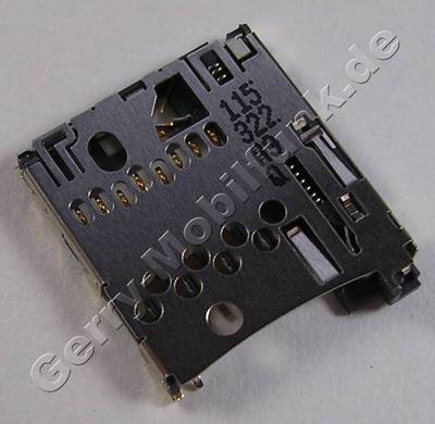 Speicherkartenleser Nokia N77 original Kartenleser SD Micro Card ( Transflash ) SMD Ltbauteil mit Mechanik