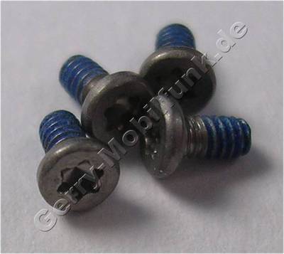 4 Stck Schrauben 1,4x2,5mm Nokia C2-06 Schraubenset Torx TX4 plus  ( IP4 )