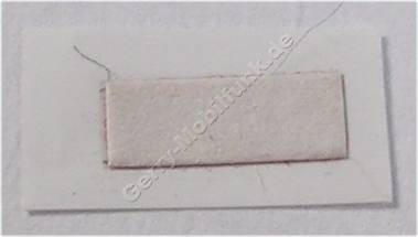 Feuchtigkeits Indikator Nokia N97 Mini Wasserschadenindikator, Aufkleber der sich durch Feuchtigkeit verfärbt, Maße ca. 7 x 3 mm