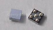 Application Specific Interface ProtectorIC Nokia C7-00s original SMD Bauteil, ASIP TVS 4-CH BI ESD 14V 15pF 400um BGA5