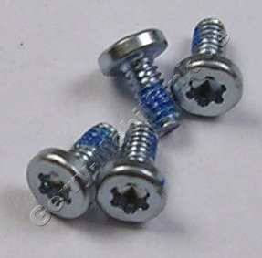 4 Stück Schrauben 1,2x2,6mm Nokia Lumia 1520 original Schraubenset Torx TX4 plus  IP4