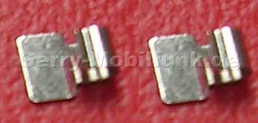 Metallklemme vom Antennenkabel Nokia Lumia 930 original COAX CABLE CLAMP, Befestigung Coax Kabel, 2 Stück