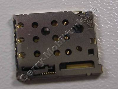 Simkartenleser, SMD Sim-Konnektor Microsoft Lumia 550 original CONN nanoSIM SM 6POL 2nd push-push