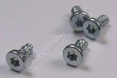 4 Stück Schrauben 1,4x3mm Microsoft Lumia 640 original Schraubenset Torx TX4 plus  IP4, SCREW RF1.4X2.7 TORX PLUS 4IP