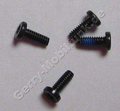 4 Stck Schrauben 1,4x3,8mm schwarz Microsoft Lumia 950 XL original Schraubenset Torx TX4 plus  IP4, Screw m1.4x3.8 Torx 4IP Black