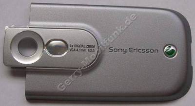 Akkufachdeckel SonyEricsson K300i silber original  Akku-Cover